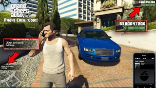 GTA 5 All-New Mobile Phone Cheats! (Money Cheat, Super Cars & more)