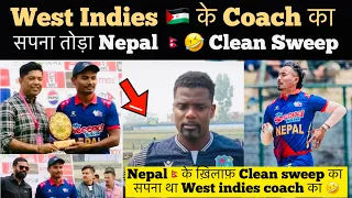 Nepal big win shocked west indies coach before world cup , indian media reaction clean sweep
