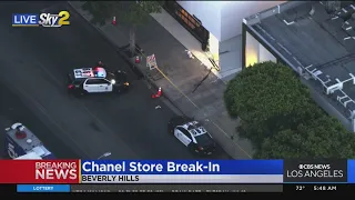 Chanel store burglarized in Beverly Hills