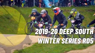 Rain Didn't Stop Play! // 2019-20 Deep South BMX Racing Winter Series Round 5 // Bournemouth