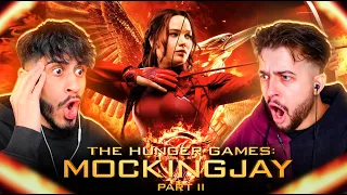 Watching THE HUNGER GAMES: MOCKINGJAY PART 2 for the FIRST TIME and it's INSANE! *Movie Reaction*