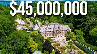 INSIDE A Never Before Seen $45,000,000 Great Gatsby Mansion