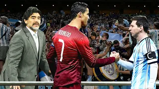 Maradona will never forget Ronaldo & Messi's performance in this match