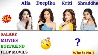 Alia Bhatt Vs Deepika Padukone Vs Kriti Sanon Vs Shraddha Kapoor Comparison🔥|| Alia Bhatt Wedding |