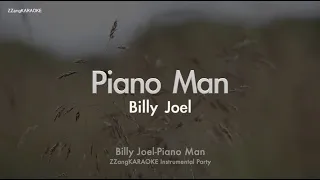 Billy Joel-Piano Man (MR/Instrumental/Lyrics Ver.) [ZZang KARAOKE]