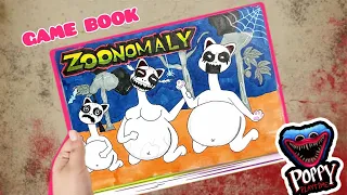 DIY Poppy Playtime Chapter 3 Game Book 🐶🐱🐷(+ Smiling Critters Squishy ) zoonomaly horror game 2