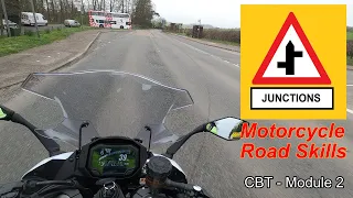 Motorcycle Road Skills - Junctions - CBT / Module 2 Test