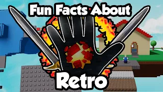 Fun Facts About The "RETRO" Glove - Slap Battles Roblox