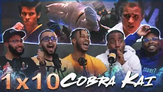 ROBBY VS MIGUEL! Cobra Kai Season 1 Episode 10 Finale Reaction