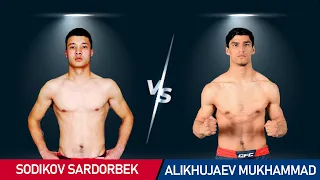 MUKHAMMADAMIRKHON ALLIKHOJAEV vs  SARDORBEK SODIKOV to'liq jang