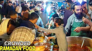 Crowded Street Food in Ramadan  | Afghanistan Ramadan Street Food