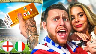 Surprising My Girlfriend With EURO 2020 FINAL TICKETS