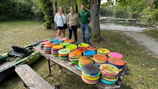 Frisbee Golf Disc Recoveries and Trash Cleanup- Pamperin Park- Green Bay, WI