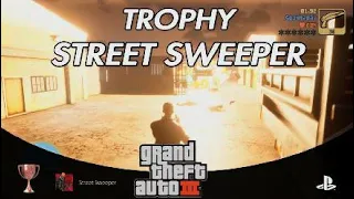 GTA 3 The Definitive Edition, Street Sweeper Trophy, GTA THE TRILOGY.