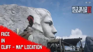 Face In Cliff - Red Dead Redemption II - Map Location - Point Of Interest