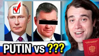 Russia's 2024 Election - Fake candidates & Propaganda 🇷🇺