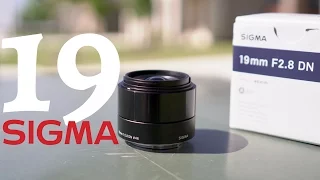 Sigma 19mm F/2.8 Lens for Sony E-Mount