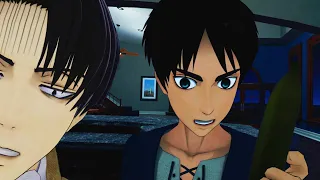 Eren accidently wakes Levi up... (AOT VR)