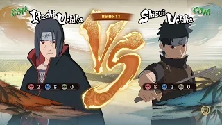 Naruto Shippuden: Ultimate Ninja Storm 4, Itachi Uchiha VS Shisui Uchiha!