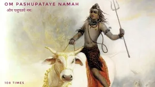 OM PASHUPATAYE NAMAH RECITATION (108 Times) || DIVINE CHANTS