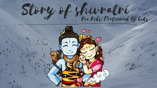 Easy Story of Shivratri for kids in English | Lord Shiva Story | Mythological story