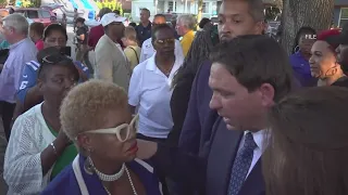 People angry because they feel councilmember's embrace of DeSantis betrays them following mass shoot