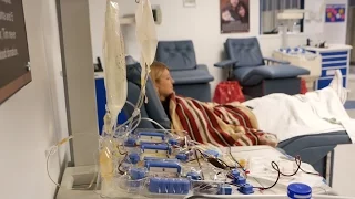 Join Mindy as she donates platelets for the first time