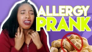 PEANUT ALLERGY PRANK! (Parody) | IT'S JUST A PRANK !