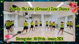 You’re The One (Grease) Line Dance @lindarosani4776