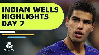 Nadal Faces Opelka Challenge; Alcaraz & Monfils Light It Up | Indian Wells 2022 Highlights Day 7