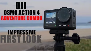 DJI OSMO ACTION 4: First Look at Adventure Combo Kit