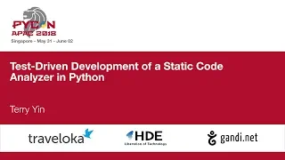 Test-Driven Development of a Static Code Analyzer in Python - PyCon APAC 2018