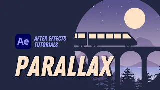 Parallax Landscape Animation - After Effects Tutorial #36