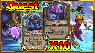 My Most Stupid Game In History! My Quest Control Shaman Went Nuts! Scholomance Academy| Hearthstone