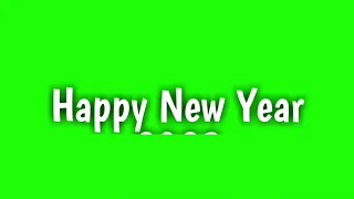 Green Screen Happy New Year 2023 | 2023 Happy New Year | Green Screen 2023 | New year Green Screen