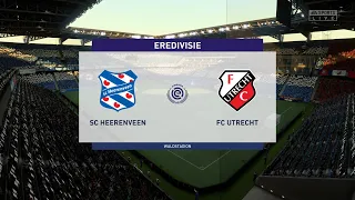 🇳🇱 Heerenveen vs Utrecht - Netherlands Eredivisie 2021/2022 | 27/02/2022 | Gameplay