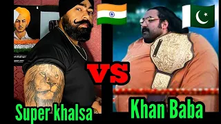 Pakistani Khan Baba wants Kashmir / Super khalsa vs Khan Baba