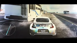 Nissan 350z traffic cars race pls subscribe#nissan #cool #xbox #like #driving #trending #fahrer