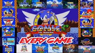 Evolution of Sonic the Hedgehog - Every Main Series Game (1991-2017)