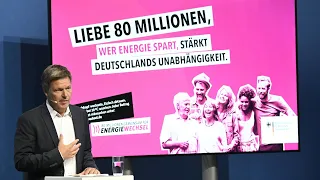 Habeck startet Energiespar-Kampagne | AFP