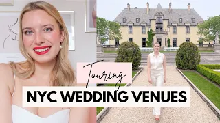 NEW YORK WEDDING VENUE TOURS! Touring 7 Wedding Venues in the New York Area ✨💍