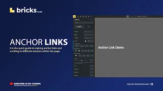 Bricks Builder - Anchor Links Guide | Scroll Within a Page