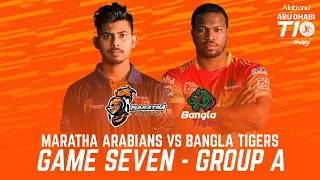 Match 7 HIGHLIGHTS I Maratha Arabians vs Bangla Tigers I Day 3 I Abu Dhabi T10 I Season 4