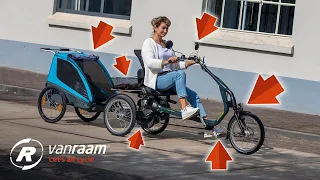 10 meest verkochte opties Van Raam Easy Rider driewielfiets