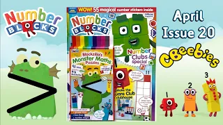 Numberblocks Magazine | Issue 20 | April 2023 With Blockzilla Monster Maths Puzzles #numberblocks