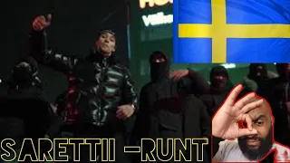 AMERICAN REACTING TO SWEDISH RAPPER)Sarettii - Runt