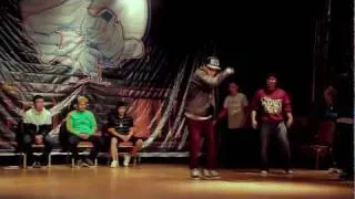 BBOY JAM VOL.6 TOPROCK BATTLE "Hooliganz crew bboy Crazy tuk vs Off crew bboy ?"