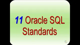 Oracle SQL Coding Standards