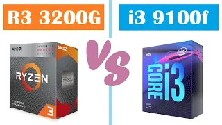 Ryzen 3 3200G Vs i3 9100f (Cpu Battle)