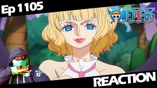 Bloody Take Down! - One Piece | Episode 1105 "A Beautiful Act of Treason! The Spy, Stussy" REACTION